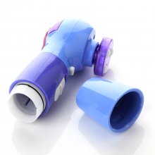 Fashion Lady Cosmetic Mirror 7000mAh USB External Power Bank for Smartphones Gold