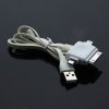 3-In-1 1m USB Cable for iPhone Android Smartphone White