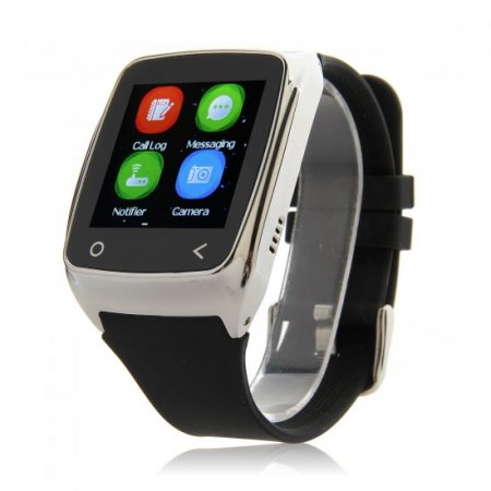 Iradish I8 Smart Bluetooth Watch 1.54 Inch for Android Devices & iPhone Black&Silver