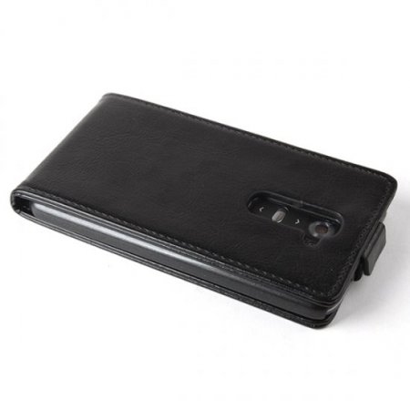Fashion Leather Flip Case Cover for LG G2 Smartphone 3-color