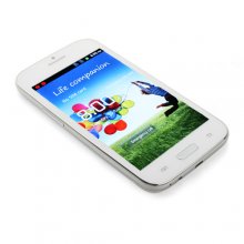 Tengda J9500 Smartphone Android 4.0 MTK6517 Dual Core 5.0 Inch 3.0MP Camera- White
