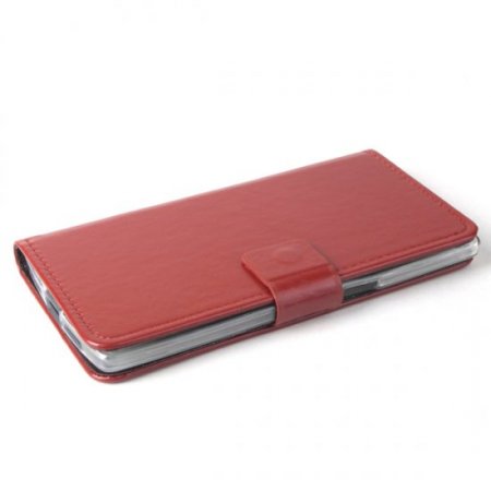 Fashion Leather Flip Stand Case Cover for ONEPLUS ONE Smartphone Brown