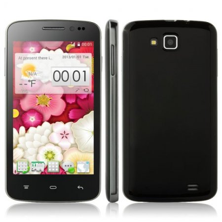 MIXC G7108 Smartphone Android 4.2 MTK6572W Dual Core 4.3 Inch 3G GPS Black