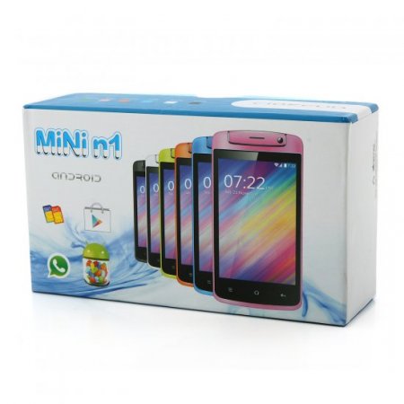 Mini N1 Smartphone Android 4.2 MTK6572W 4.0 Inch 3G GPS Black