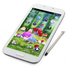 Note3 Smart Phone Android 4.2 MTK6589 Quad Core 1G RAM 6.0 Inch 8.0MP Camera- White