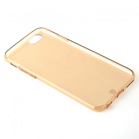 Soft TPU Back Case Back Cover for iPhone 6 Transparent Golden