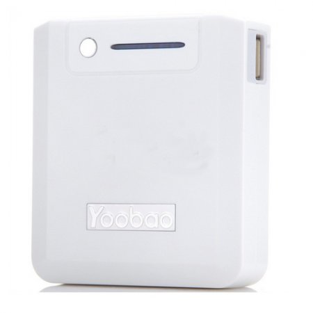 YooBao YB-635 Magic Box 6600mAh Mobile Power Bank for Mobile Phone White