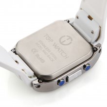 TW530D Smart Bluetooth Watch Smart Watch Phone 1.55" Screen White