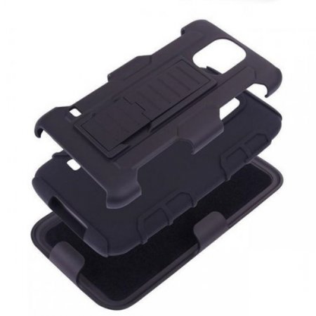 Cool Armour Pattern Shockproof Protective Stand Phone Case For Samsung Galaxy S5