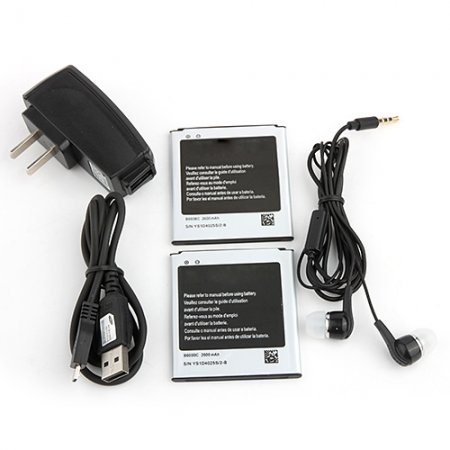 Tengda GT-I9500L Smartphone Android 4.2 MTK6572W 5.0 Inch 3G Gesture Sensing Black