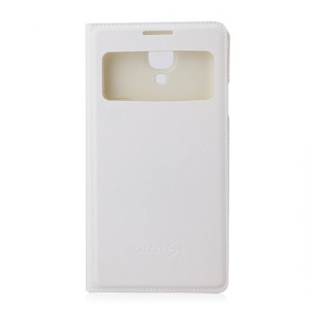 Protective Flip Cover For Samsung GALAXY S4 Smartphone White