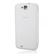 Original S-View Flip Cover Smart Sleep Mode Case for ZOPO ZP990 Captain S Smartphone- White
