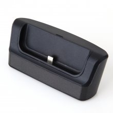 Charging Dock Station for iPhone 6 (5.5'') with 8 Pin Data Cable Black