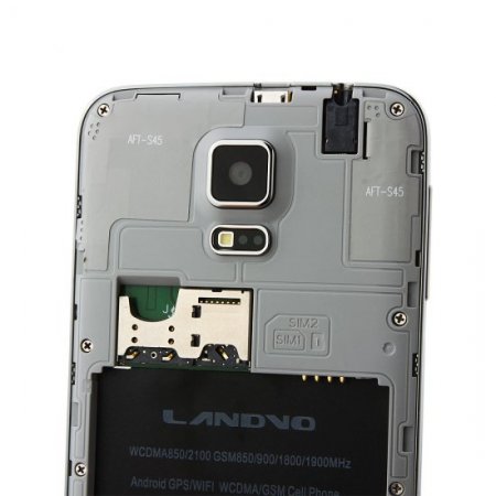 LANDVO L900 Smartphone Android 4.2 MTK6582 5.0 Inch 1GB 4GB Gesture Sensing White