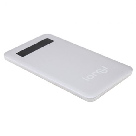 Lomui L401 4000mAh Ultrathin Mobile Power Smarter Energy Arctic Silver