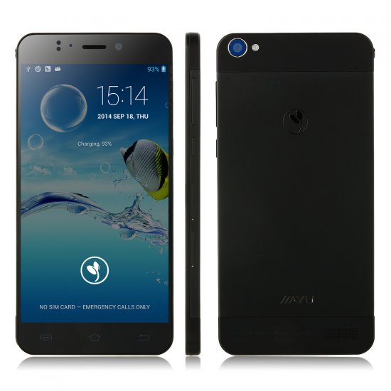 JIAYU S2 Smartphone MTK6592 5.0 Inch FHD Screen Narrow Bezel 2GB 32GB- Black