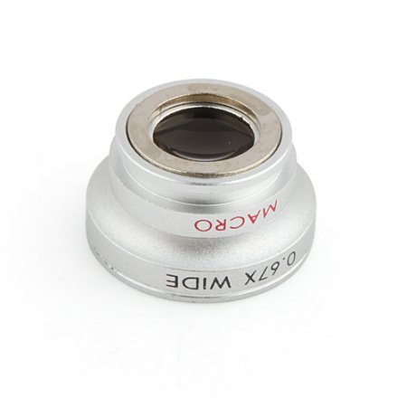 SKINA W-67 Detachable Wide and Macro Lens for iPhone Mobile Phone & Digital Camera
