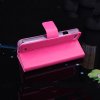 Flip Leather Cover Stand Case for Zopo C2 ZP980 Smartphone Rose