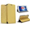 Elegant S-View Flip Cover Case Stand Case for Coolpad 1S 9976T Phablet- Golden