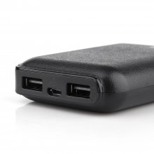 Cager B15 7200mAh Dual USB Power Bank for iPhone iPad Smartphone Black