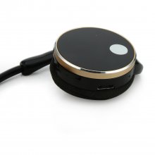 MeGoo2 Wireless Bluetooth Earclip Headphones with Handsfree Calling MP3 Pedometer Black