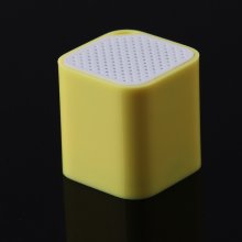 Bluetooth Speaker Music Player with Anti-Lost Camera Remote Shutter Function Yellow