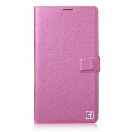 Flower Show Leather Flip Cover Stand Case for Samsung Note 4 9106 Smartphone Rose