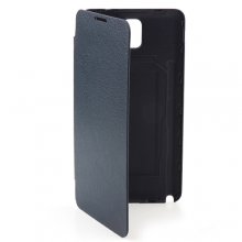 Portable Leather Flip Case Cover for Samsung Galaxy Note III Dark Blue