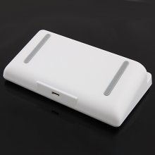 Portable Dock Charger for Sony Xperia XL39H L39H(Z1 HONAMI)Z1MINI Z2 White