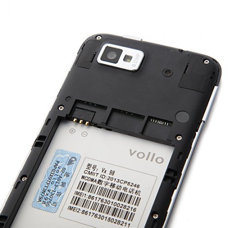 Used vollo Vx98 Smartphone MSM8225Q Quad Core 1GB RAM Android 4.1 3G GPS 4.7 Inch
