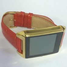 Atongm W013 Smart Bluetooth Watch Android 4.3 Waterproof 1.6 Inch for Android/IOS Gold
