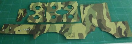 DIY Google Cardboard Virtual Reality 3D Camouflage Skin version Glasses for Smartphones