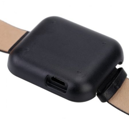 Zeblaze Rover Smart Watch Toughened OGS Panel MTK2501 BT Premium Leather Strap Silver