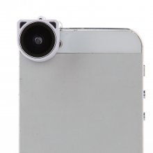 Mini 3-in-1 Photo Lens for iPhone 6/ 6 Plus White+ Black