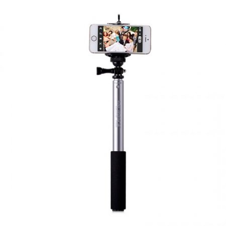 Momax SelfiFit Selfie Stick Handheld Monopod+Bluetooth Remote Shutter Color Random