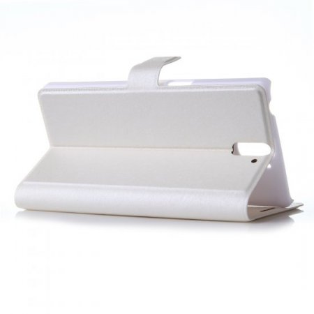 Fashion Flower Show Leather Stand Case Cover for Oneplus Smartphone White