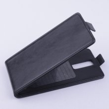 Leather Flip Cover Stand Case for Elephone G6 Smartphone Black