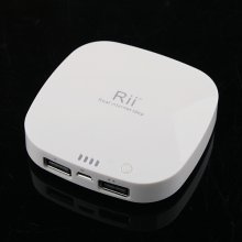 Rii P03 4000mAh Dual USB Mobile Power Bank for Smartphones