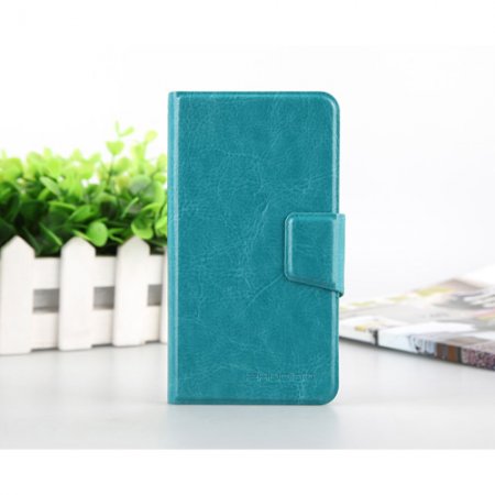 Universal 4.2-4.5 inch Protective Sucker Stand Leather Case Cover for Smartphones