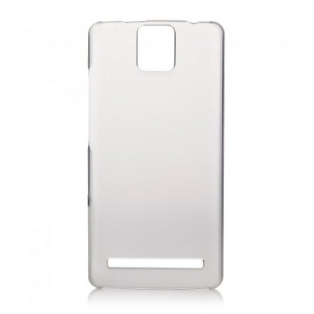 Original Plastic Transparent Protective Back Cover Case for THL 2015 Smartphone White