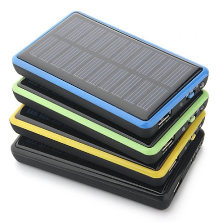 2600mAh Solar Charger Emergency Charger for iPhone HTC Nokia