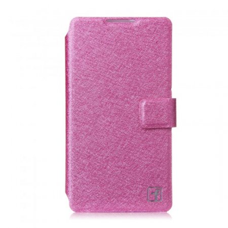 Fashion Flower Show Leather Stand Case Cover for Coolpad 7295C Smartphone Rose