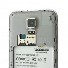 DOOGEE VOYAGER2 DG310 Smartphone MTK6582 1GB 8GB 5.0 Inch Android 5.0 OTG White