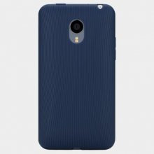 Original TPU Protective Back Cover Case for MEIZU MX4 Smartphone Dark Blue