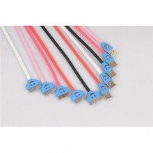 Portable Luminous Smiling Face USB Data Charging Cable for iPhone 4/4S iPad 2/3/4/Mini