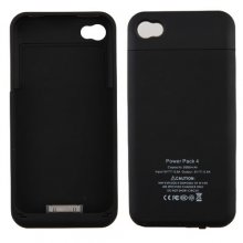 2000mAh Rechargeable External Battery Case for iPhone4/4S