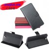 Fashion Leather Flip Case Cover for ONEPLUS ONE Smartphone Black