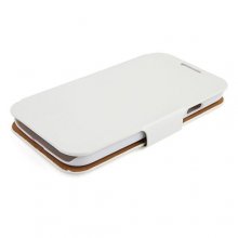 Dignity Protective Leather Case Cover for Samsung S4/9500 White