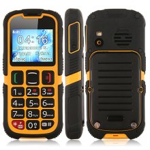 W28 IP67 Phone with Russian & English Nicedial Dual SIM Card Bluetooth Camera Torch SOS