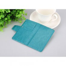 Universal 4.7-5.0 inch Protective Sucker Stand Leather Case Cover for Smartphones